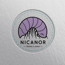 Nicanor: Artículos hechos a mano. Design, Br, ing e Identidade, Design gráfico, e Design de logotipo projeto de az.anguloblas - 29.09.2020