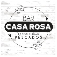 Bar "CASA ROSA" . Design editorial, Design gráfico, e Design de logotipo projeto de Noelie Tomas Cervera - 18.11.2015