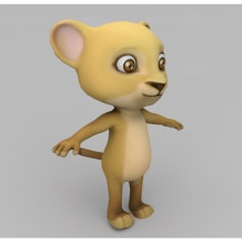 Lion. Un proyecto de 3D, Modelado 3D y Diseño de personajes 3D de Oscar Samuel Contreras Hernández - 04.10.2020