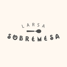 Larsa Sobremesa. Design, Br, ing, Identit, Packaging, and Creativit project by Pablo Antelo - 10.08.2020