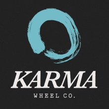 Karma Wheel Co. - Rebranding & Identity Design . Br, ing e Identidade, e Design de logotipo projeto de Robbie Santos - 08.10.2020