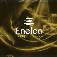  Diseño logotipo Enelco. Een project van  Br, ing en identiteit, Grafisch ontwerp y Logo-ontwerp van Toni Gómez Alfonso - 09.10.2020