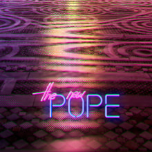 The New Pope Poster. Un projet de Illustration traditionnelle, Cinéma, vidéo et télévision, 3D, Postproduction photographique, Cinéma , et Conception d'affiches de Pedro García - 10.10.2020