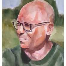 My project in Artistic Portrait with Watercolors course. Painting project by yosilubalsky - 10.12.2020