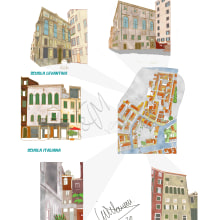 Mi Proyecto del curso: Ilustración arquitectónica: capta la personalidad de una ciudad. Traditional illustration, Architecture, Drawing, Digital Illustration, and Architectural Illustration project by Luis Villaveces - 10.15.2020