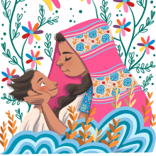 Madre. Illustration, Textile Illustration, and Children's Illustration project by Jimena S. Sarquiz - 01.01.2019