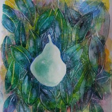 Mi Proyecto del curso: Técnicas de acuarela en negativo para ilustración botánica. Pintura em aquarela projeto de Alba Acosta - 21.10.2020