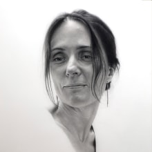 Mi Proyecto del curso: Retrato realista con lápiz de grafito. Un progetto di Disegno a matita di Carlos L.Turrión - 18.10.2020
