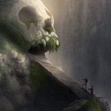 Skull Cave. Un proyecto de Ilustración digital, Concept Art y Fotomontaje de ocivico - 23.10.2020