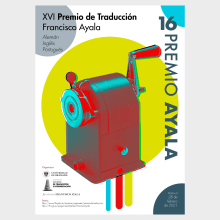 Cartel para Fundación Francisco Ayala. Un proyecto de Publicidad, Diseño gráfico y Diseño de carteles de Aurora Tristán - 23.10.2020
