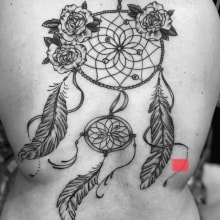 Meu projeto do curso: Tatuagem para principiantes. Un proyecto de Diseño de tatuajes de vanessa_jasmins - 23.10.2020