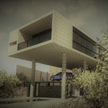 Mi Proyecto del curso: Diseño y modelado arquitectónico 3D con Revit. Un proyecto de Arquitectura de Luciano Balestrini - 24.10.2020
