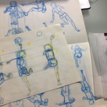 Mi Proyecto del curso: Dibujo anatómico para principiantes. Pencil Drawing, and Figure Drawing  project by ky - 10.24.2020