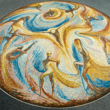 Movement & Vitality - Floor Mosaic. Un proyecto de Artesanía de Gary Drostle - 26.04.2010