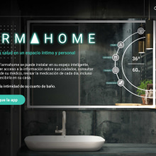 App smart mirror Farmahome . UX / UI, Web Design, Digital Design, E-commerce, and App Design project by Sara Pantoja Gil - 10.26.2020