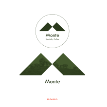 My project in Logo Design: Monte Speciality Coffee. Un proyecto de Br e ing e Identidad de Yeidi Lobo - 27.10.2020
