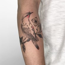 Tatuaje 03. Un proyecto de Ilustración tradicional, Dibujo artístico, Diseño de tatuajes y Dibujo digital de Diana Felix - 28.10.2020