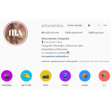 Mi Proyecto del curso: Estrategia de marca en Instagram. Un proyecto de Diseño gráfico, Creatividad, Marketing Digital, Instagram, Fotografía para Instagram y Marketing para Instagram de Mirna Antuña - 31.10.2020