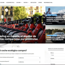 Web e imagen corporativa Movilidad Hoy. Un proyecto de Diseño y Diseño Web de Germán Molina Rico - 03.11.2020