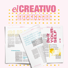 El Creativo Confinado. Un proyecto de Diseño editorial y Diseño gráfico de Mireia Pérez García - 15.03.2020
