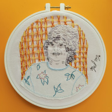 Mi Proyecto del curso: Creación de retratos bordados. Un proyecto de Bordado de Mel Medina - 04.11.2020
