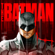The Batman. Alternative Poster.. Film, Vector Illustration, and Digital Illustration project by Sergio Picazo Ferro - 11.06.2020