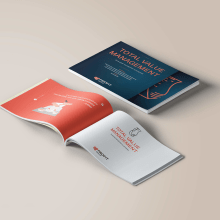 Proyecto editorial - Total Value Management. Un proyecto de Diseño editorial e Ilustración editorial de Sonia Sáez - 01.07.2020