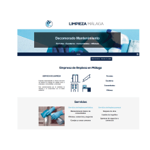 Web de Limpieza. HTML project by Antonio Gonzalez - 11.09.2020