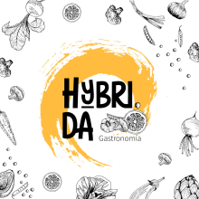 Diseño de logo Híbrida. Projekt z dziedziny Design, Projektowanie graficzne, Kreat, wność, Projektowanie logot, pów, Instagram, Projektowanie dla portali społecznościow i ch użytkownika Veronica Traviesa - 05.05.2020