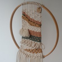 Meu projeto do curso: Introdução ao tramado têxtil. Artesanato projeto de Deborah Chibiaque Bazzaneze - 11.11.2020