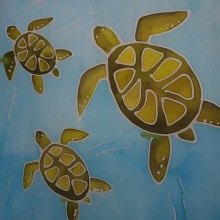 Tartarugas a nadar. Un proyecto de Pintura de paolalohmann - 11.11.2020