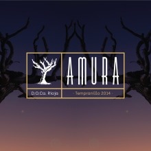 AMURA | D.O.Ca. Rioja. Un proyecto de Dirección de arte, Br, ing e Identidad, Diseño gráfico y Packaging de Fran Sánchez - 30.09.2017