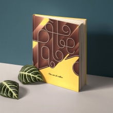 Latte | The art of coffee. Ilustração tradicional, Design editorial, Lettering, Lettering digital, e Lettering 3D projeto de Raquel Marín Álvarez - 16.11.2020