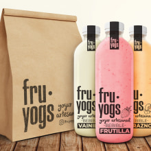 fru·yogs - Brand & Packaging. Photograph, Art Direction, Graphic Design, and Packaging project by Capra - 08.09.2020