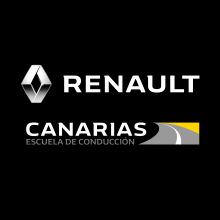 LOGO RENAULT CANARIAS - AUTOESCUELA. Un proyecto de Diseño de logotipos de Daniel Cifani Conforti - 01.11.2018
