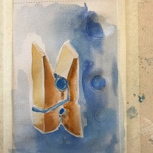 My project in Experimental Watercolor Techniques for Beginners course. Un proyecto de Ilustración tradicional y Pintura a la acuarela de Kristal Martin - 28.11.2020