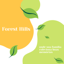 Liguagem Visual Forest Hills. Un proyecto de Diseño de la información de Vera Barretto - 28.11.2020