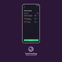 TaskTracking : The time in your hands. Un proyecto de UX / UI, Diseño gráfico, Diseño de apps y Desarrollo de apps de Rubén Arturo Terré Lameiro - 20.10.2020