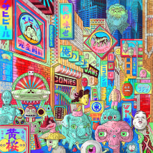 Japón. Projekt z dziedziny Trad, c i jna ilustracja użytkownika Eduardo Bertone - 01.12.2020