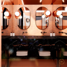 LE SUD SUITE - Boutique Hotel - . Design, Architecture, Br, ing, Identit, Design Management, Furniture Design, Making, Graphic Design, Industrial Design, Interior Design, Lighting Design, Creativit, Logo Design, Retail Design, and Color Theor project by Nayra Iglesias - 12.05.2020