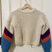 Mi Proyecto del curso: Crochet: crea prendas con una sola aguja. Un proyecto de Artesanía, Moda, Diseño de moda y Costura de Bea Olmos - 09.12.2020