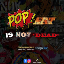 Pop Art is NOT dead. Een project van Redactioneel ontwerp y Digitale illustratie van Fabian Giles - 30.11.2020