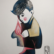 Mi Proyecto del curso: Introducción a la ilustración con tinta china. Ink Illustration project by ENRIQUE PARRA - 12.11.2020