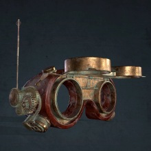 SteamPunk Goggles. 3D, Video Games, and Game Development project by Raz sanchez - 12.11.2020