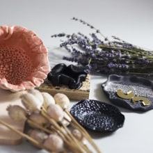 Jewlery Dishes - course Ceramics at Home for Beginners. Cerâmica projeto de agatapilip - 06.12.2020
