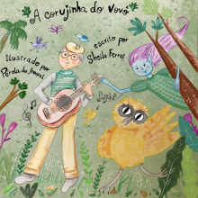 A corujinha do vovô. Children's Illustration project by Pérola Amaral - 12.16.2020