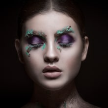 Beauty con Make Up profesional. Fotografia de estúdio projeto de Roger Martínez Molina - 19.12.2020