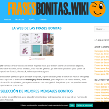 FrasesBonitas.Wiki. Un proyecto de Marketing, Marketing Digital, Marketing de contenidos y Growth Marketing de Jose Maria Prieto-Puga Ferreira - 21.12.2018