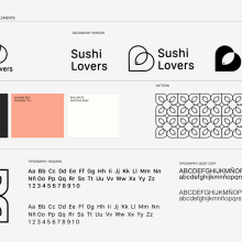 Sushi Lovers. Logo & Identity Design. Gerardo Molina.. Br, ing & Identit project by Gerardo Molina - 12.22.2020
