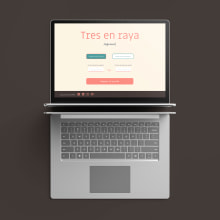 Tres en Raya. Un proyecto de Diseño Web, Desarrollo Web, HTML, JavaScript y Desarrollo de producto digital de Isabel Crespo - 23.12.2020